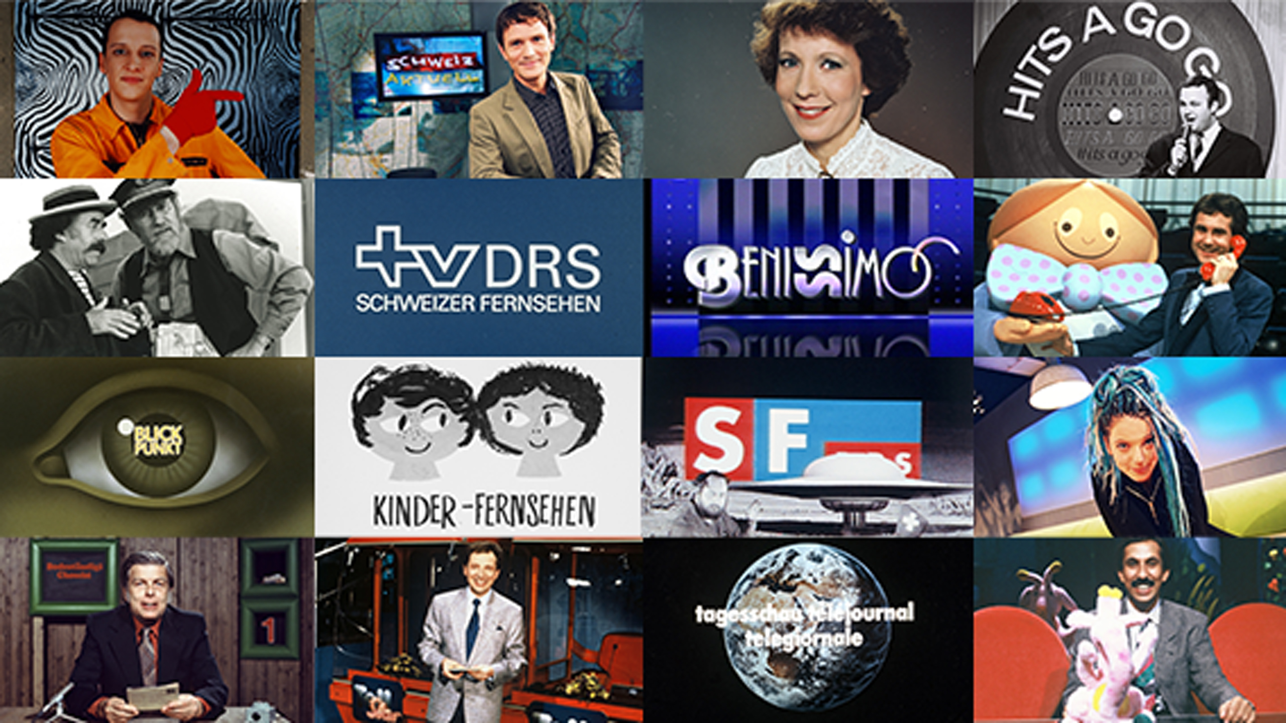 Collage Archiv SRF Collage Archiv SRF